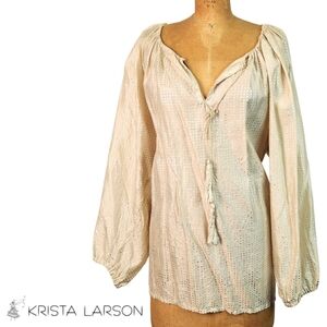 Krista Larson|Polka Dot Blouse
